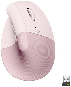 Mysz ergonomiczna Bluetooth®, radiowa Logitech Lift Vertical Ergonomic Mouse 4000 dpi