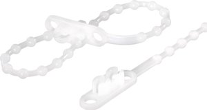 Opaska węzłowa TRU COMPONENTS TC-KTV145203 1592904, 145 mm, poliamid 6.6, 100 szt.