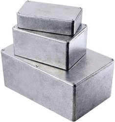 Obudowa uniwersalna Hammond Electronics, aluminium, (D x S x W) 111 x 61 x 31.3 mm, 1 szt.