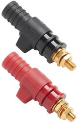 Czarny słupek do wiązania Pomona Electronics 73095-0  czarny N/A