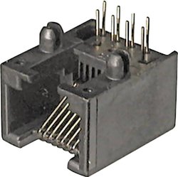 złącze żeńskie do wbudowania poziomego RJ45 ASSMANN WSW A-20042/LP Ilość styków: 8P8C 1 szt.