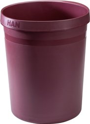 HAN GRIP KARMA 18198-17  Kosz na papier 18 l (Ø x W) 312 mm x 350 mm recyklingowane tworzywo sztuczne Eco Red 1 szt.