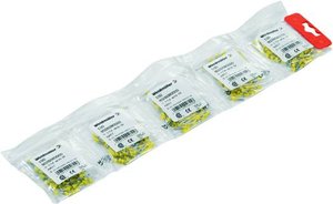 Końcówka rurkowa Weidmüller H2,5/10 9004080000, Bez izolacji, 2.5 mm²  x 10 mm, 1000 szt.