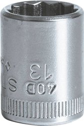 Nasadka 13 mm Stahlwille 40 D 13 01030013 Podwójny sześciokąt 1 szt.