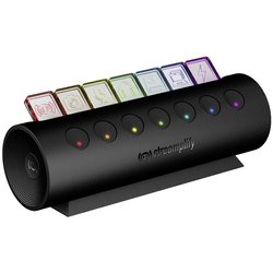 Hub USB 3.0 Streamplify Streamplify HUB CTRL 7, 7x USB 3.0 Typ A, RGB, 12V, EU-Netzkabel - schwarz   czarny