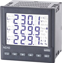 Lumel ND10 22100E1  Wymiary zabudowy 96 x 96 mm