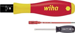 Uchwyt wkrętaka dynamometrycznego VDE TorqueVario®-S, 3 elementy Wkrętak dynamometryczny Wiha 26626 0.8 - 5 Nm