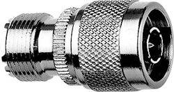 Adapter koncentryk Telegärtner J01043A0832 złącze żeńskie UHF - złącze męskie N  1 szt.
