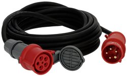Brennenstuhl 1169370100 zasilanie przedłużacz 16 A czarny 10 m H07RN-F 5G 2,5 mm²