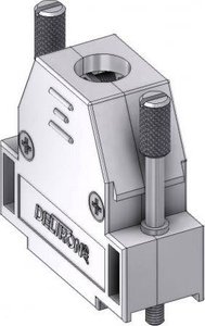 Obudowa złącza D-SUB Deltron Connectors CTLM15M3, tworzywo sztuczne, metalizowane, 180 °, 1 szt.