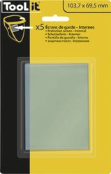 Szyba zamienna do hełmu do spawania Toolit  043695  1 szt.