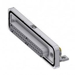 Złącze żeńskie D-Sub Deltron Connectors DTSWM37SYC/2M46UN, rzędy: 2, styki: 37, 90 °, 1 szt.