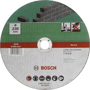 Tarcza tnąca prosta Bosch Accessories C 30 S BF 2609256331 230 mm 1 szt.