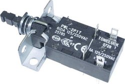 Przycisk zasilania, Przełącznik wciskany zatrzask PWL-2P1TL-6SASHA, 2 x wył/wł, 1 szt.