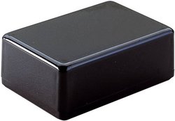 Obudowa uniwersalna Strapubox 2024, ABS, czarny, (D x S x W) 72 x 50 x 26 mm, 1 szt.