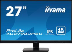 Iiyama XU2792UHSU-B1 Monitor  EEK G (A - G) 68.6 cm (27 cal) 3840 x 2160 px 16:9 4 ms DisplayPort, DV, HDMI, USB 3.2 Gen 1 (USB 3.0) LCD (IPS)