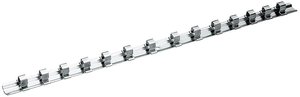 VH 30 - GEDORE - wspomagany listwa zaciskowa do 14 nasadek 3/8'' Listwa z zaciskami sprężynowymi Gedore VH 30 5164810    1 szt.