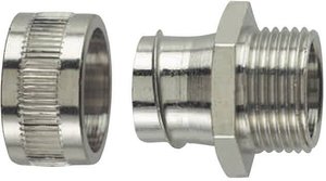Śrubunek wężowy HellermannTyton HelaGuard SC12-FM-PG9, O 13 mm, metalowy