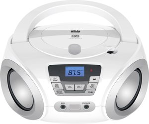 Radio-CD Silva Schneider PCD 19.1 UKW  biały
