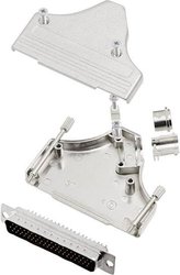 Zestaw listew męskich D-Sub encitech MHDM35-37-HDP62-K 6355-0060-04, rzędy: 3, styki: 62, 45 °, 1 zest.