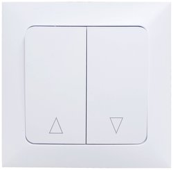 Przełącznik kołyskowy góra-dół do puszki podtynkowej Przełącznik ścienny Heicko HR120035A 1 szt.