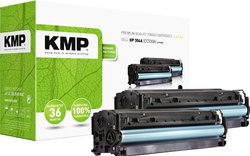 KMP              Toner, 2-pak              Zamiennik HP 304A, CC530A              Czarny              3500 strony             KMP 1218,0021 Kaseta tonera 1 zest.