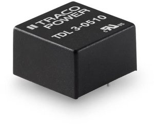 Przetwornica DC/DC, do PCB TracoPower TDL 3-4821 TDL 3-4821, DIP, 3 W, 5 V/DC, -5 V/DC, 300 mA, 1 szt.