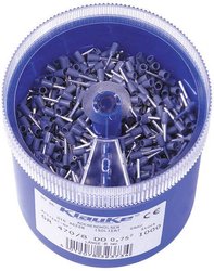 Zestaw końcówek rurkowych Klauke GR4708DO, 0.75 mm² - 0.75 mm², 1000 Teile