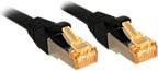 Kabel LAN LINDY 47309, 1 szt., RJ45, CAT 6, S/FTP, 2.00 m, czarny