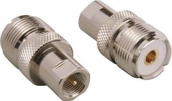 Adapter FME BKL Electronic 0412051 złącze męskie FME - złącze żeńskie UHF 1 szt.