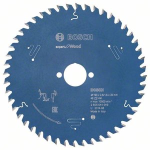 Tarcza tnąca Bosch Accessories Expert for Wood 190 x 30 x 1.6 mm 1 szt.