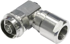 Złącze N Telegärtner J01020C0122 J01020C0122 złącze męskie kątowe 50 Ω 1 szt.