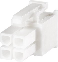 Obudowa złącza pin żeńskiego na kabel TE Connectivity VAL-U-LOK 1586019-2, wire-to-board, piny: 2, 9 A, 1 szt.