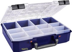 Walizka raaco CarryLite 80 4x8-12 144551, Ilość przegród: 12