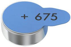 Ogniwo guzikowe Varta Hearing Aid Batteries 675 Bli 6 cynkowo-powietrzne 1.4 V 6 szt.