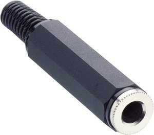 Złącze żeńskie Jack 6.35 mm Lumberg KLK 3, 3-pin, stereo