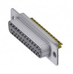 Złącze żeńskie D-Sub Deltron Connectors DT 25 SZ/2, rzędy: 2, styki: 25, 180 °, 1 szt.