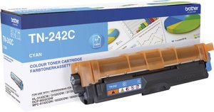 Brother Toner TN-242C TN242C tusz oryginalny Cyjan 1400 strony Brother Toner TN-242C TN242C tusz oryginalny Cyjan 1400 strony