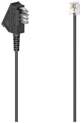 telefony kabel Hama Anschlusskabel, TAE-N-Stecker - Modular-Stecker 6p2c, 6 m 00201104, 1 szt.