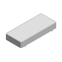 54,4 x 23,9 x 7,5 mm Jednoczęściowa bezszwowa osłona RF/osłona EMI (CRS) Obudowa ekranowana Masach TECH EMI/RFI-Abschirmung MS544-10S, 1 szt.