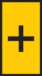 Etykieta kablowa HellermannTyton CWMS-+-260-YE-260-YE 592-11070, 1800 szt.