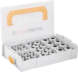 Zestaw dławnic kablowych LAPP SKINTOP® L-BOXX MINI ST-M 53110040 poliamid srebrno-szary (ral 7001) 1 zest.