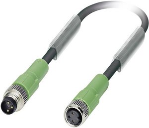 Kabel czujników/elementów wykonawczych Phoenix Contact SAC-3P-M 8MS/0,3-PUR/M 8FS 1681907 Ilość styków: 3 1 szt.
