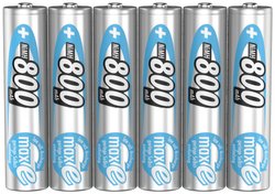 Akumulator AAA/R03 Ansmann maxE HR03, NiMH, 800 mAh, 1.2 V, 6 szt.