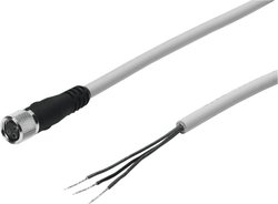 Kabel połączeniowy czujnika/aktuatora FESTO SIM-M8-3GD-5-PU 159421, piny: 3, 5.00 m, 1 szt.