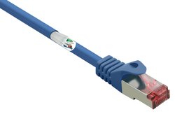 Kabel LAN Renkforce RF-4981664, 1 szt., RJ45, CAT 6, S/FTP, 2.00 m, niebieski
