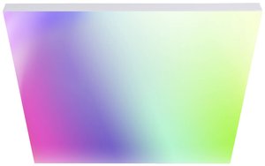przyciemniany panel LED Aris, biały+kolor, oświetlenie panelowe LED 45x45 Panel LED Müller-Licht tint Aris 404046 24 W  biały