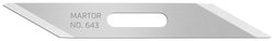 Ostrze zapasowe MAŁE ostrze specjalne 643 Martor 643.50 10 szt.