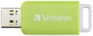 Pamięć USB Verbatim DataBar32 GB zielony Pendrive USB Verbatim 49454, 1 szt.