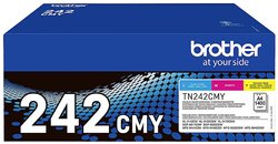 Brother Toner TN-242CMY TN242CMY tusz oryginalny Cyjan, Magenta, Żółty 1400 strony